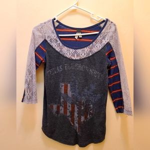 Free people lace top size small